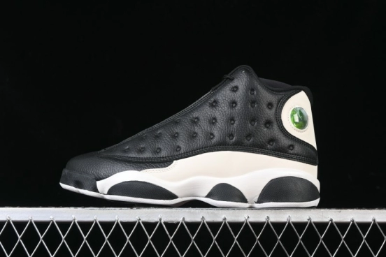 Nike Air Jordan 13 Retro Basketball Shoes with 3D Holographic Cat Eye and Original Carbon Fiber - 414571-061