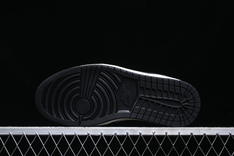 Nike Air Jordan 1 Low AJ1 The North Face Collaboration - Custom Premium Pigskin Dark Green Retro Basketball Shoes - DM9188-004