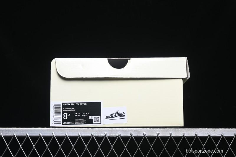 Nike SB Dunk Low Off-White Collaboration - Anniversary High-End Custom Low-Top Casual Skate Shoes - YX5066-211