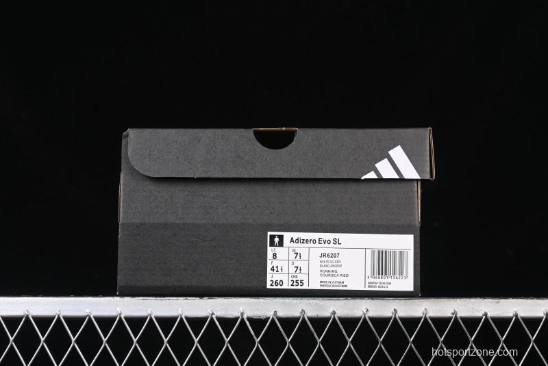 Adidas Adizero Evo SL Lightweight Breathable Cushioned Running Shoes - JR6207