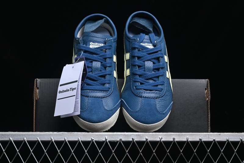 Onitsuka Tiger Mexico 66 Low-Top Leather Running Shoes - 1183A201-402