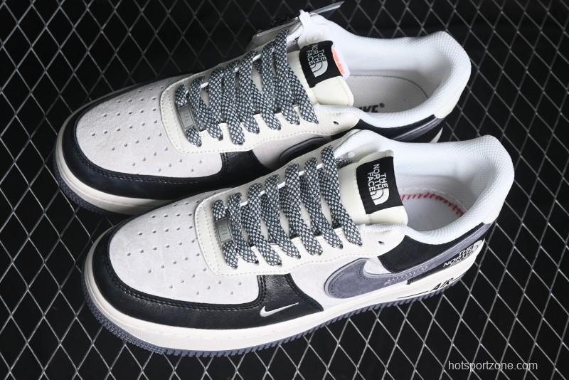 Nike Air Force 1 '07 Low The North Face Collaboration Jacket Black Casual Sneakers - DM6688-004