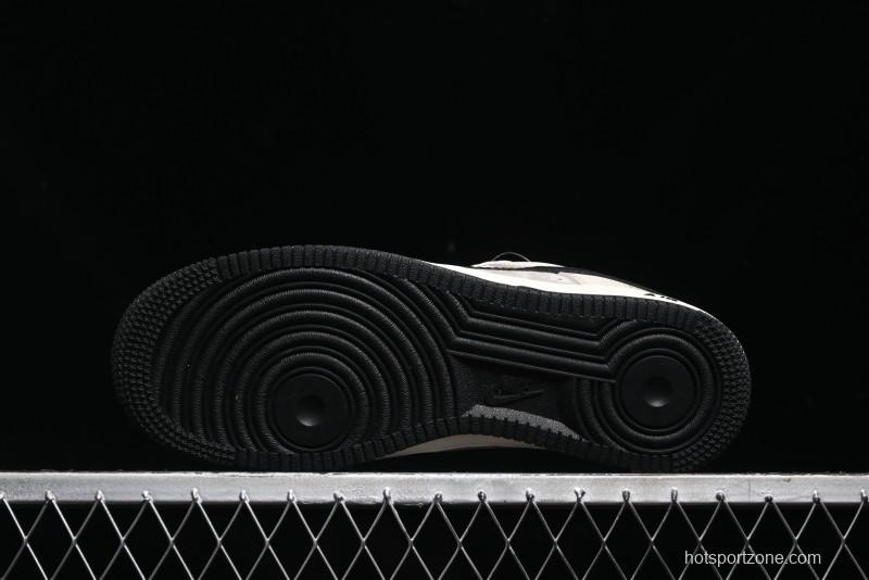 Nike Air Force 1 '07 Low The North Face Collaboration - Beige Black Red Sole Low-Top Casual Sneakers - XZ6188-309