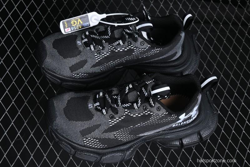 Under Armour x Balenciaga 3XL Sneakers Low-Top Retro Chunky Dad Shoes - W3XUA1090
