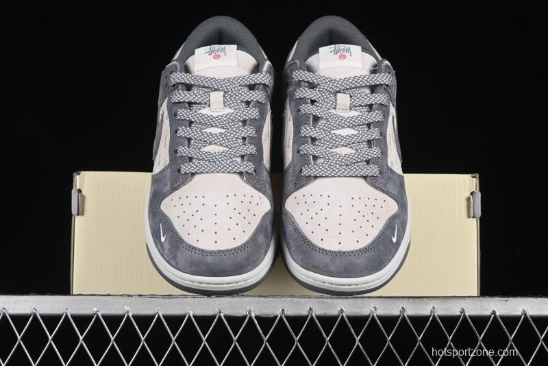 Nike SB Dunk Low Stussy Anniversary Edition Premium Customized Low-Top Casual Sneakers - XX2025-508