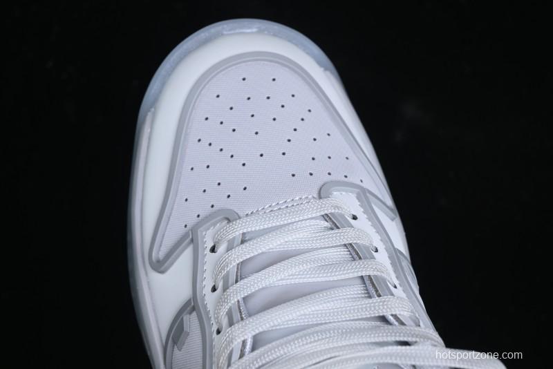 Nike Rtfkt Studios x Nk Dunk Genesis Low OG Ghost Metaverse Series Casual Skate Shoes - HQ3034-001