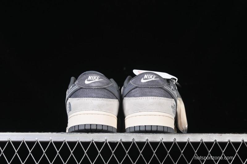 Nike SB Dunk Low The North Face Series - Anniversary Custom Edition Low-Top Casual Skate Shoes - DM6868-004