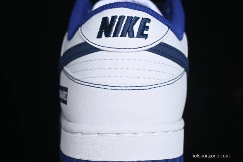Nike Dunk Low High Street Minimalist Blue Panda Retro Low-Top Casual Sneakers - DD1503-119