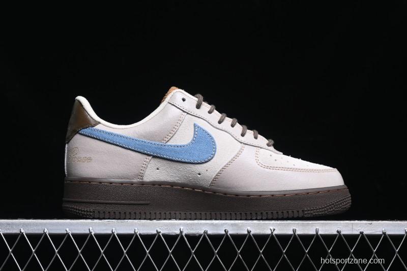 Nike Air Force 1 '07 Low Casual Sneakers with Full-Length Air Cushion - HQ3458-142