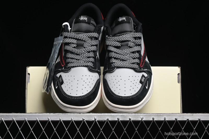 Nike Travis Scott x Fragment Design x Air Jordan 1 Low OG SP AJ1 Sneakers - SJ2068-133