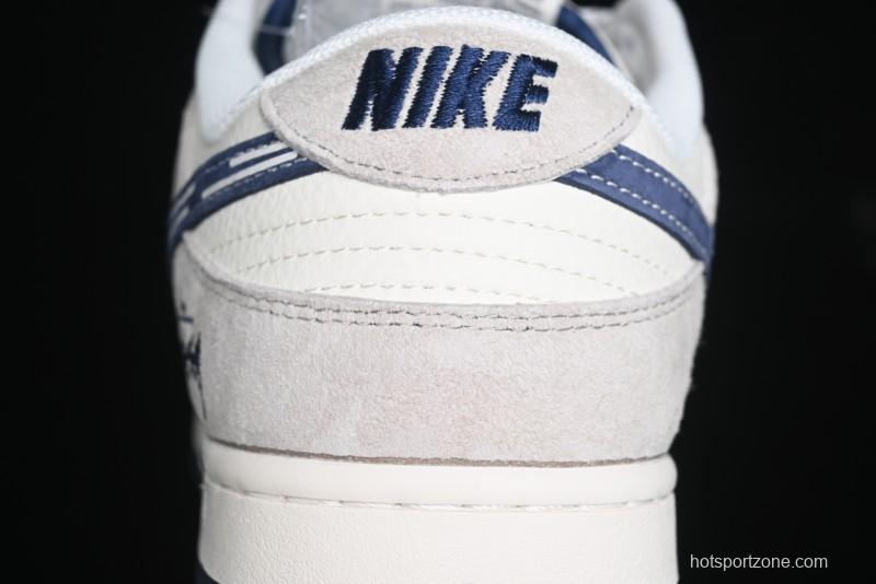 Nike SB Dunk Low Stussy Anniversary Custom Low-Top Casual Skate Shoes - FC1688-197