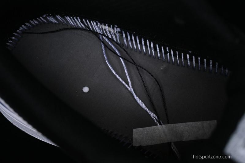 Nike Air Jordan 1 Low Retro Basketball Shoes Black Blue - 553558-042