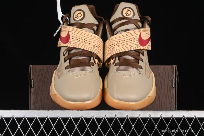 Nike KD 4 Galaxy All Star Basketball Shoes with Zoom Air Cushion and Lightning Traction - FJ4189-200