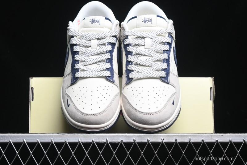 Nike SB Dunk Low Stussy Anniversary Custom Low-Top Casual Skate Shoes - FC1688-197