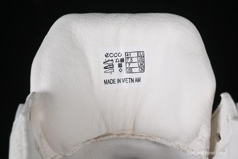 Ecco Soft 8 Anniversary Series Innovative Anti-Slip Simple High-Top Wear-Resistant Casual Shoes - 81771301002