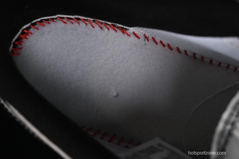 Nike Air Force 1 '07 Low Supreme Stussy Collaboration - Black Grey Red Label Low-Top Casual Sneakers - XZ6188-115