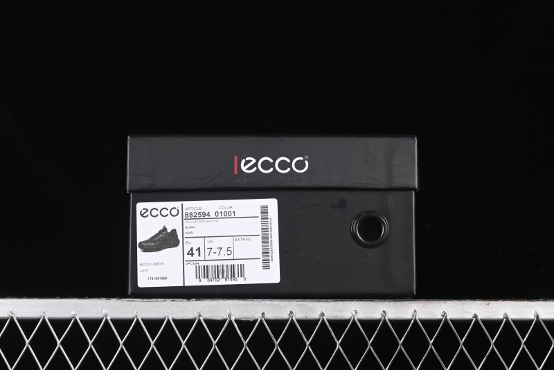 ECCO DRIVE Series Outdoor Waterproof Breathable Slip-Resistant Retro Fashion Patchwork Hiking Shoes - 88259401001