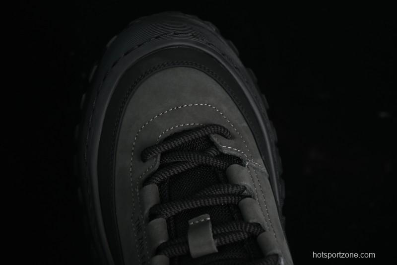 ECCO Off-Road Series Lightweight Cushioned Leather Durable Outdoor Hiking Running Shoes - 63513001001