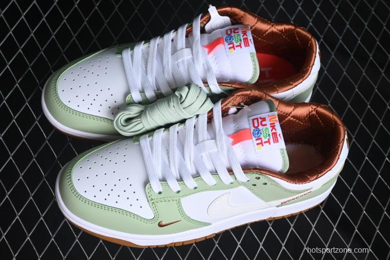 Nike Dunk Low Year of the Snake Themed Low-Top Casual Sneakers - HV6001-101