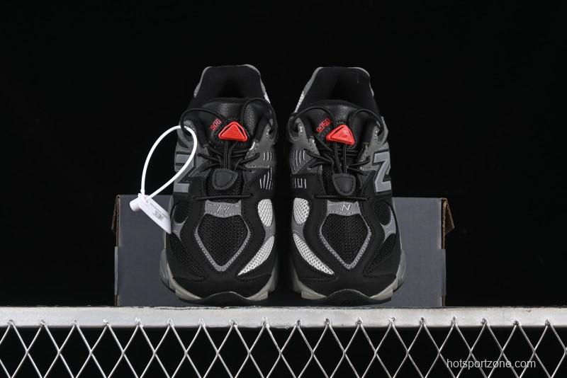 New Balance 9060 Series Hook and Loop Kids Sneakers - PV9060BLK