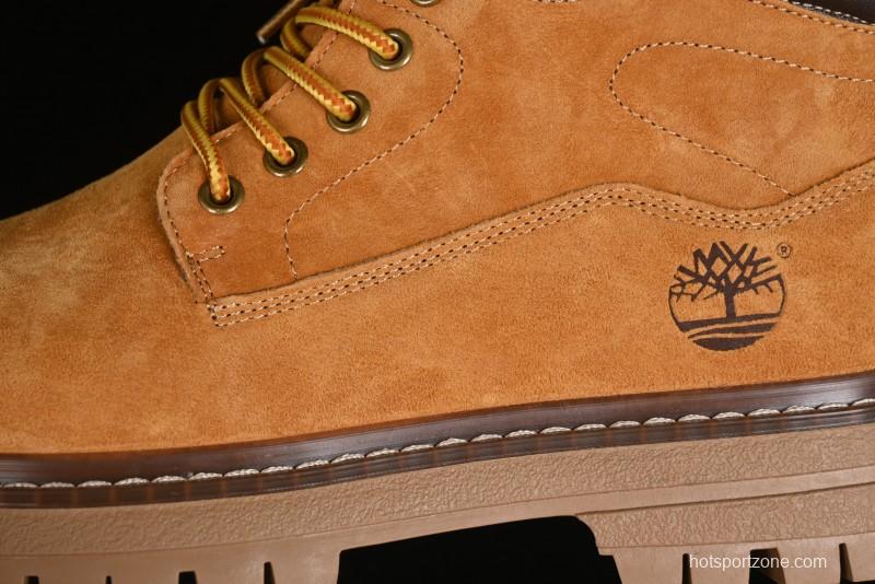 Timberland Classic Mid Waterproof Insulated Boot with Premium Suede Leather - TB10069-1YELLOW
