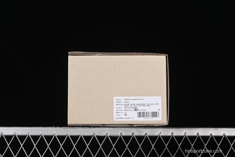 Golden Goose Marathon Golden Goose Distressed Sneakers with 3D Stabilizer and Cushioning - AJE5