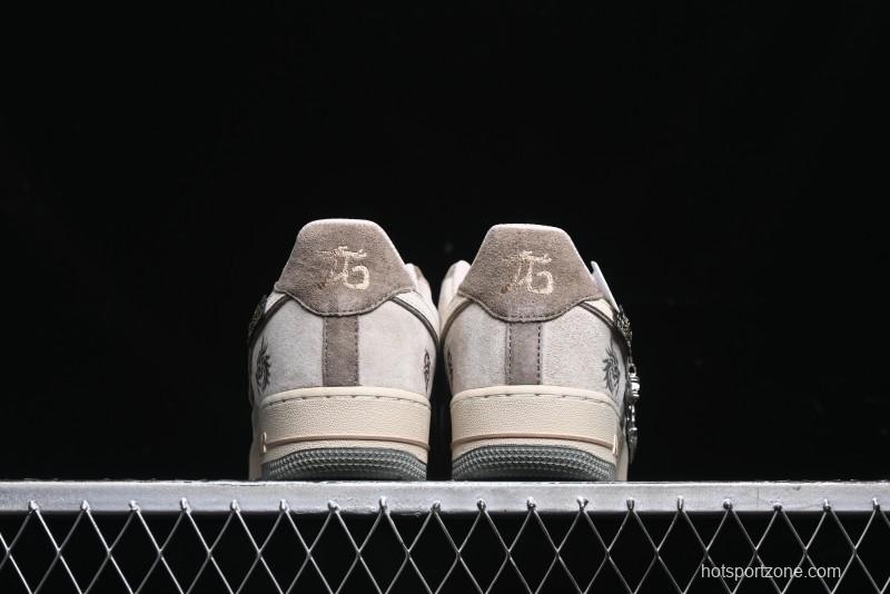 Nike Air Force 1 Low "Green Dragon Crescent Blade" Casual Sneakers - CD1212-555