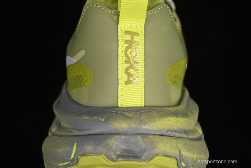 HOKA ONE ONE Satisfy Running Mafate Trail Low Top Cushioned Outdoor Hiking Shoes - 1157050 SLFR