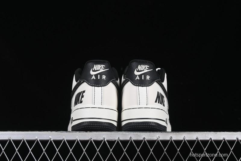 Nike Air Force 1 '07 Low Collaboration Sneakers with Black Stitch Dual-Color Sole - CH6336-515