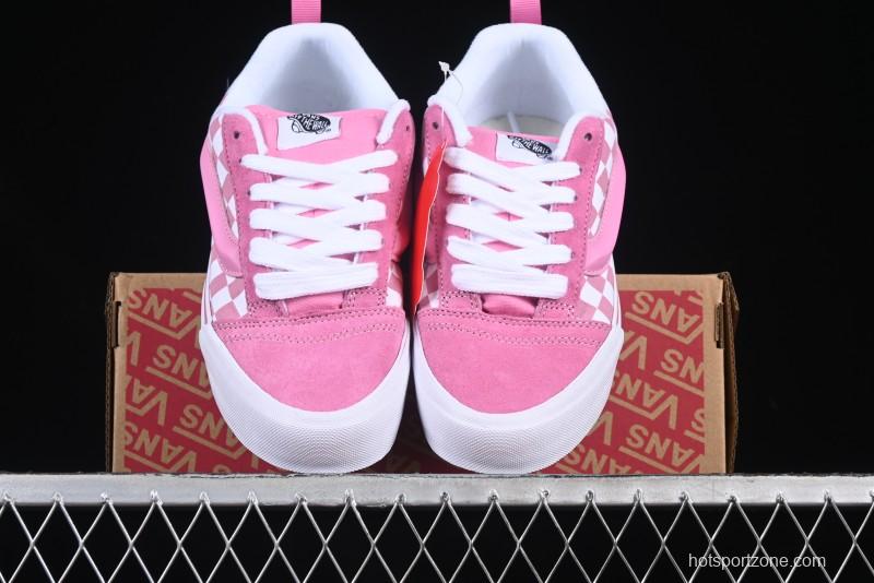 Vans Knu Skool Low-Top Retro Chunky Sneakers with Original Big Logo - VN000CRPBAK