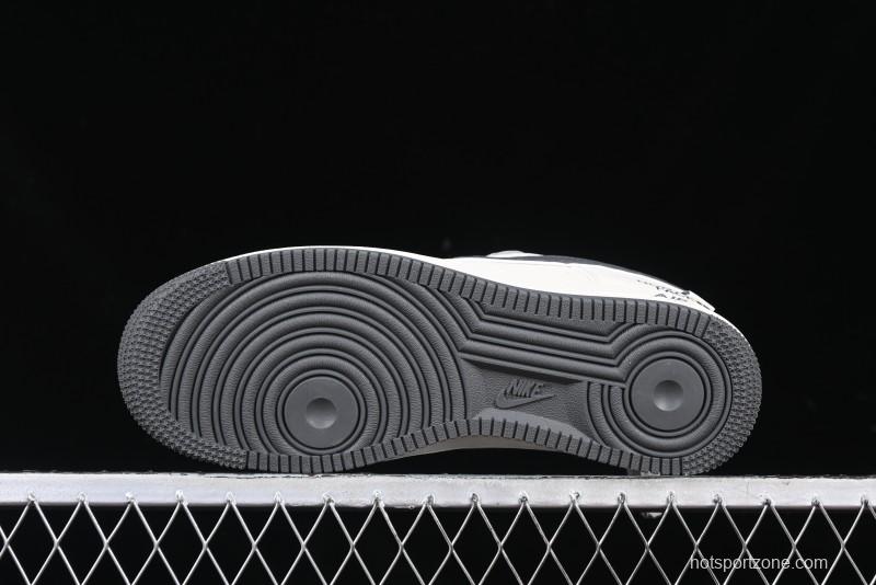 Nike Air Force 1 '07 Low The North Face Collaboration Beige Grey Check Grey Outsole Casual Sneakers - XZ6188-191