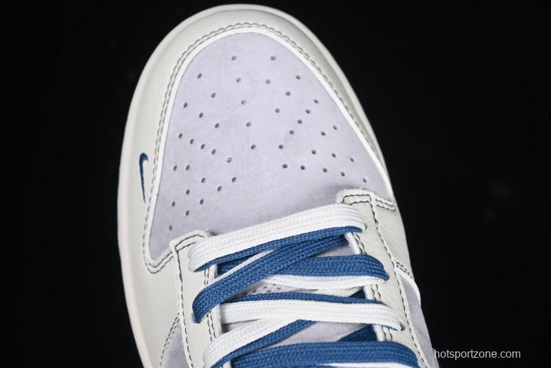 Nike SB Dunk Low The North Face Collaboration Anniversary Edition Customized Low-Top Casual Skate Shoes - DM6868-040