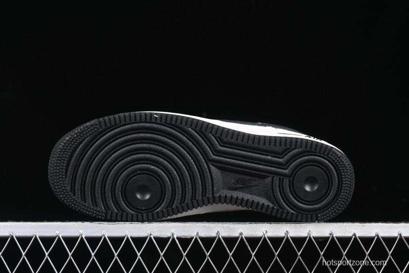 Nike Air Force 1'07 Low The North Face Collaboration Patent Leather Black Stitch Low-Top Casual Sneakers - DM6688-005