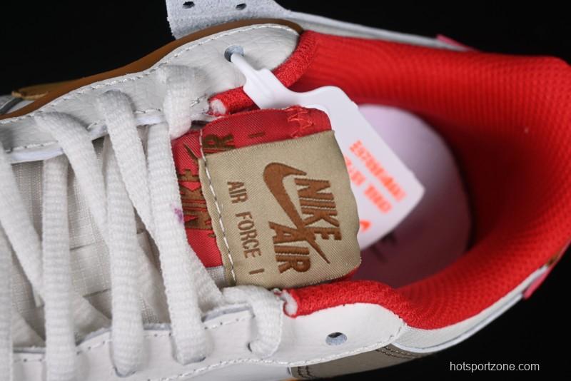 Nike Air Force 1 Shadow Lightweight Elevated Low-Top Casual Sneakers - HQ3400-030