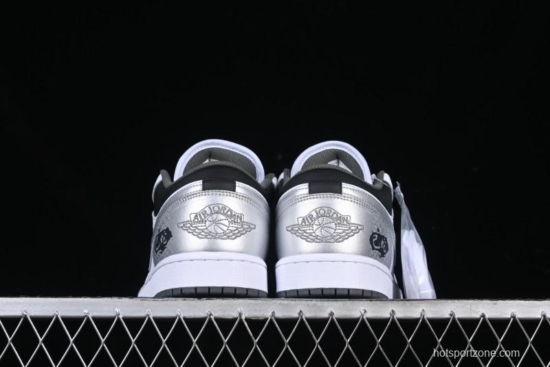 Nike Air Jordan 1 Low AJ1 Snake Year Custom Low-Top Culture Basketball Shoes - 553558-152