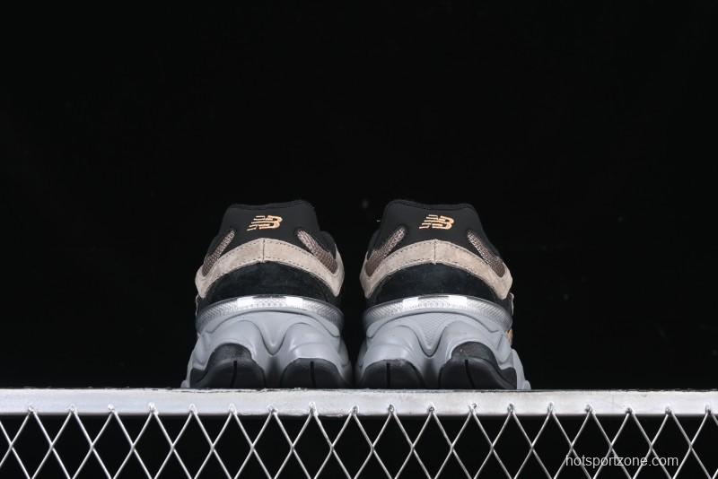 New Balance NB9060 Series Retro Casual Running Shoes with ABZORB Cushioning - U9060FMB