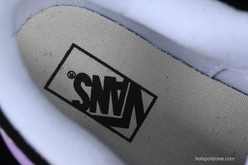 Vans Knu Skool Purple Grape Love Comfortable Fashion Slip-Resistant Wear-Resistant Low-Top Casual Skate Shoes - VN0009QC6BT1