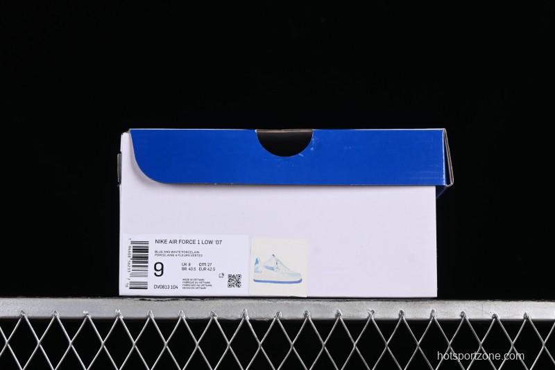 Nike Air Force 1 '07 Low Linglong Porcelain Low-Top Casual Sneakers - DV0813-104
