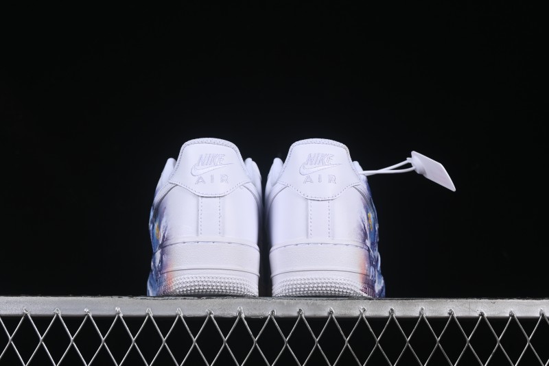 Nike Air Force 1 '07 Low Casual Sneakers with All-sole Air Cushion - CW2288-111