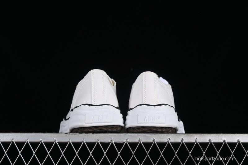 Wayne Original Sole Leather Low Sneaker with Deconstructed Ice Cream Sole - W.E5