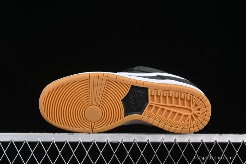 Nike SB Dunk Low Suede Black Skateboarding Shoes - CD2563-006