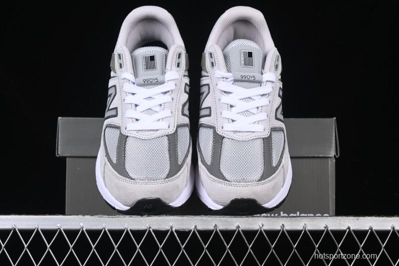New Balance 990 Series Premium USA-Made Retro Running Shoes - M990GL5