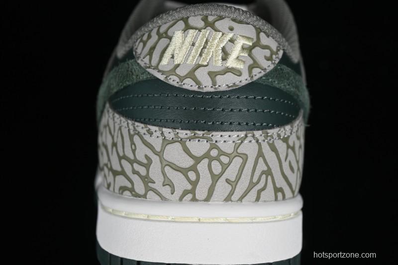 Nike Dunk Low Urban Landscape 2.0 Cracked Suede SB Low-Top Casual Sneakers - HF4878-053