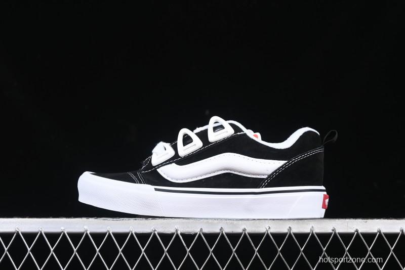 Vans Knu Skool DR Black White New Series Chunky Sneakers - VN000CZUVE9