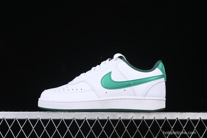 Nike Court Vision Low Lo Leather Low-Top Retro Casual Breathable Sneakers - FN3447-131