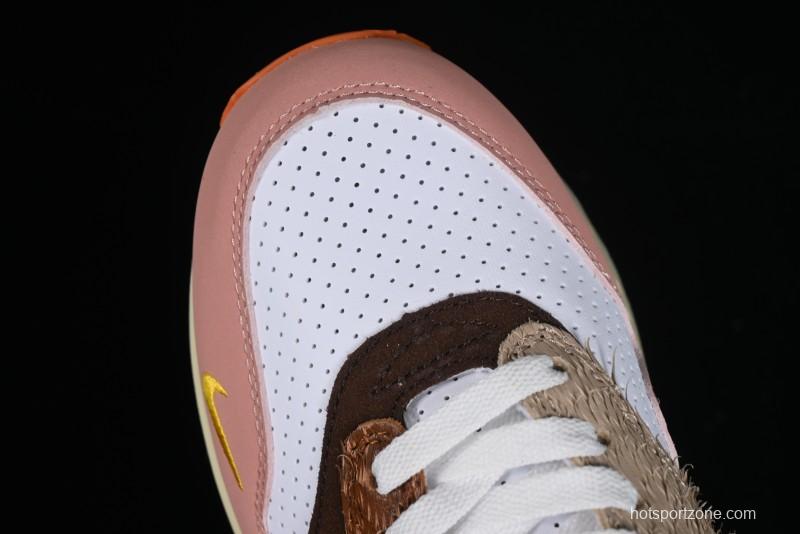 Nike Air Max 1 Retro Running Shoes with Half-Sole Air Cushion - HO2639-100