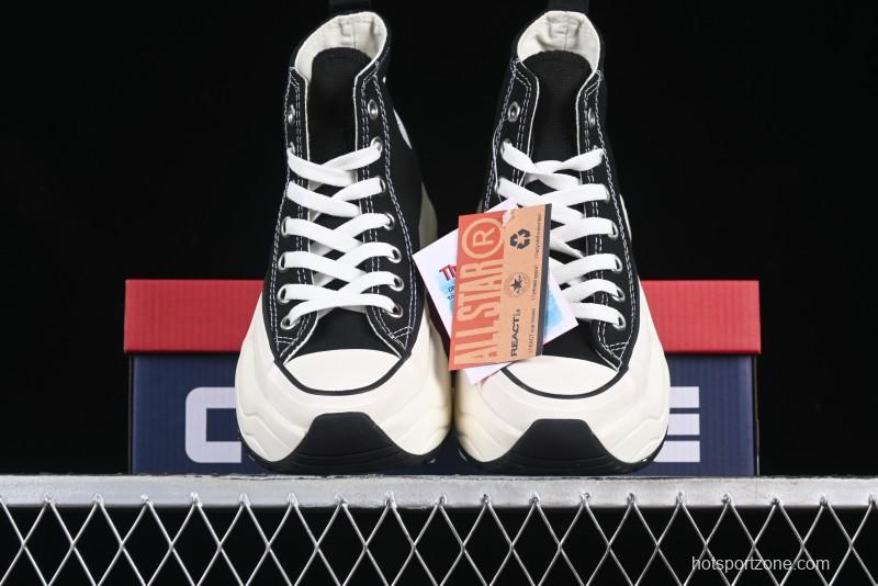 Converse All Star High Top Platform Sneakers with Classic Design - 31312401