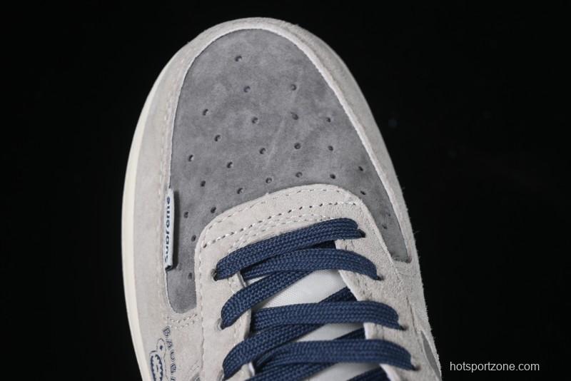 Nike Air Force 1 '07 Low Collaboration with Violent Bear - Snow Grey Pigskin Edition - KK1988-053