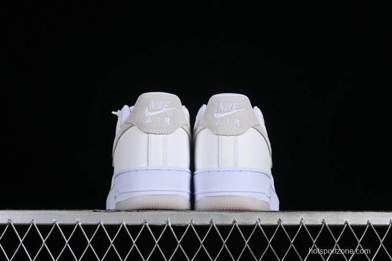 Nike Air Force 1 '07 Low Casual Sneakers with Full-Length Air Cushion - FN5832-100