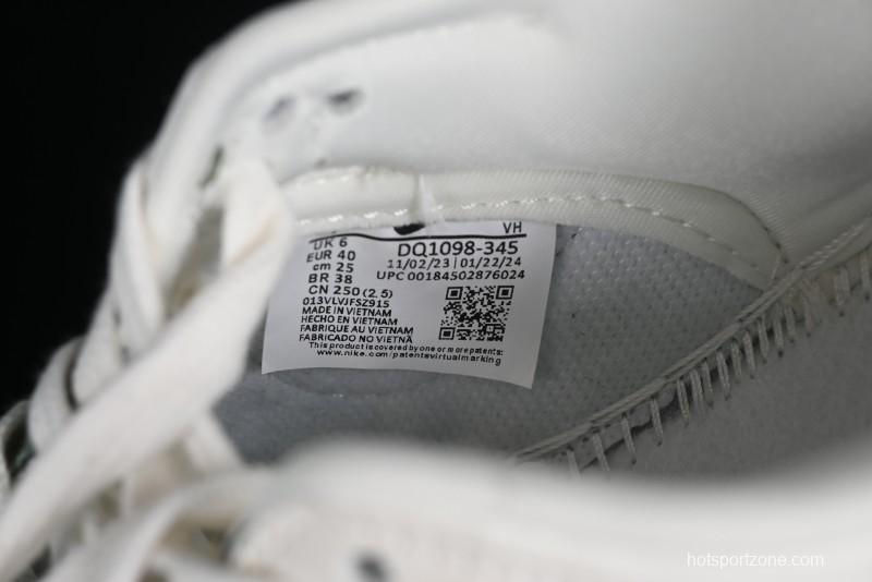 Nike SB Dunk Low MLB Collaboration - Green Denim Anniversary Custom Low-Top Casual Skate Shoes - DQ1098-345